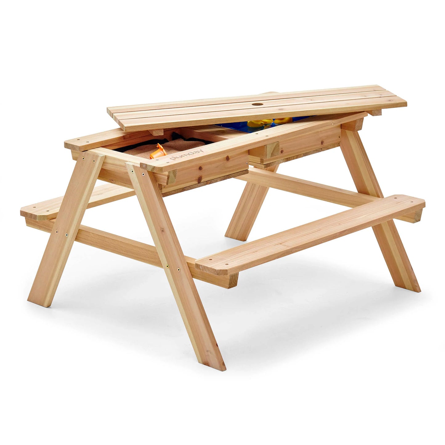 Plum® Surfside Wooden Sand & Water Picnic Table