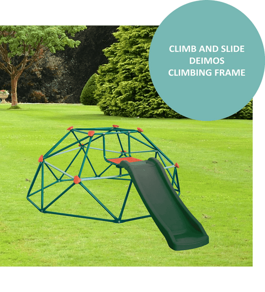 Plum® Deimos™ Metal Dome - Green with Slide