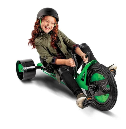Huffy Green Machine Drift Trike – 16 Inch Green & Black (Ages 5+)