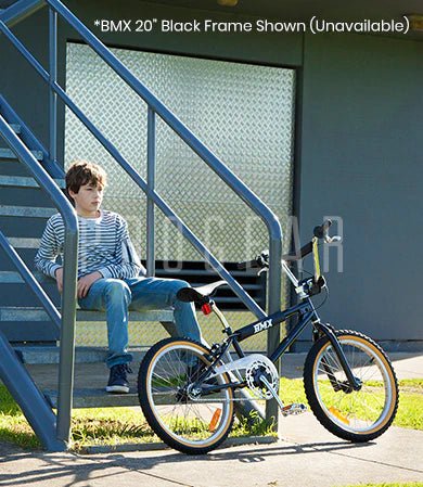 Progear Bikes Classic BMX Bike 20 in Metallic Chrome