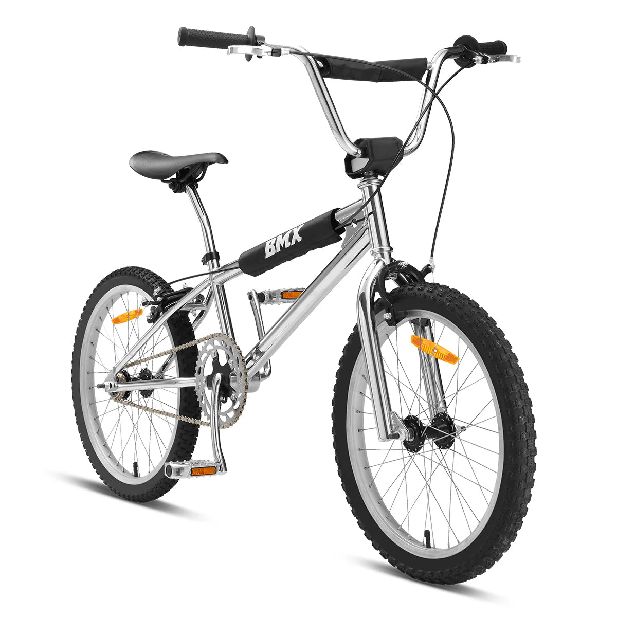 Progear Bikes Classic BMX Bike 20 in Metallic Chrome