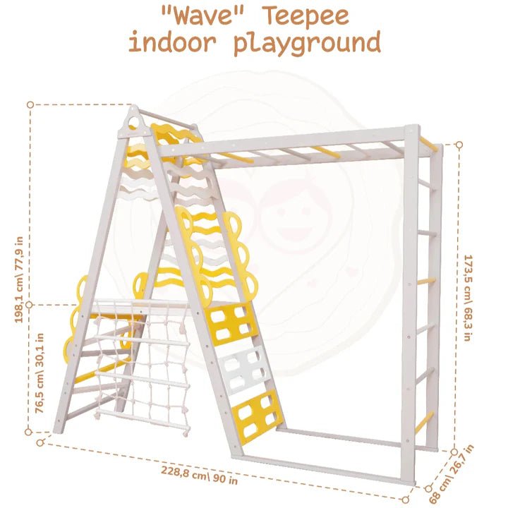 Wooden Teepee Playground