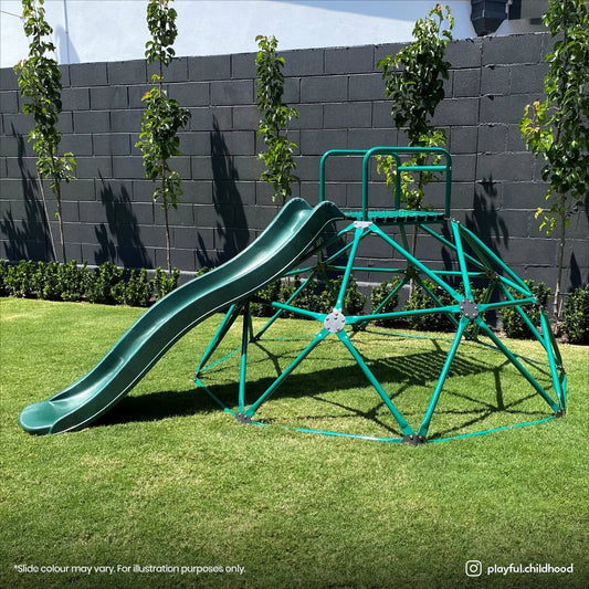 Lifespan Kids Summit 2.0m Dome Climber + 1.8m Slide