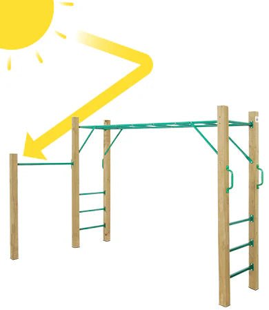 Lifespan Kids Amazon 3.0m Monkey Bar Set