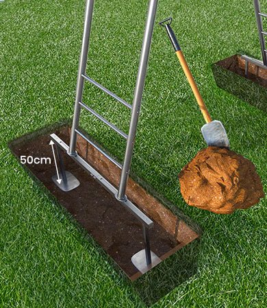 Lifespan Kids Stanley Heavy Duty Monkey Bars with Anchor Kit