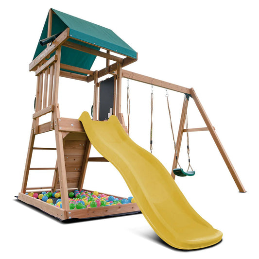 Lifespan Kids Greenvale Play Centre with 1.8m Slide