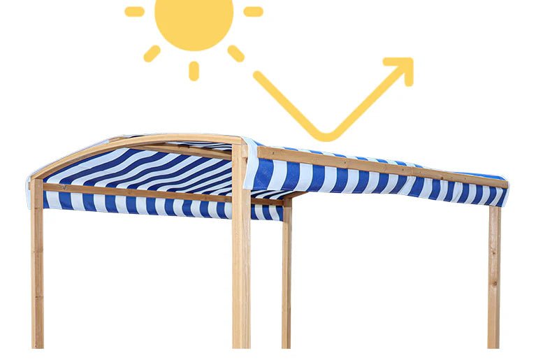 Lifespan Kids Playfort Sandpit with Canopy