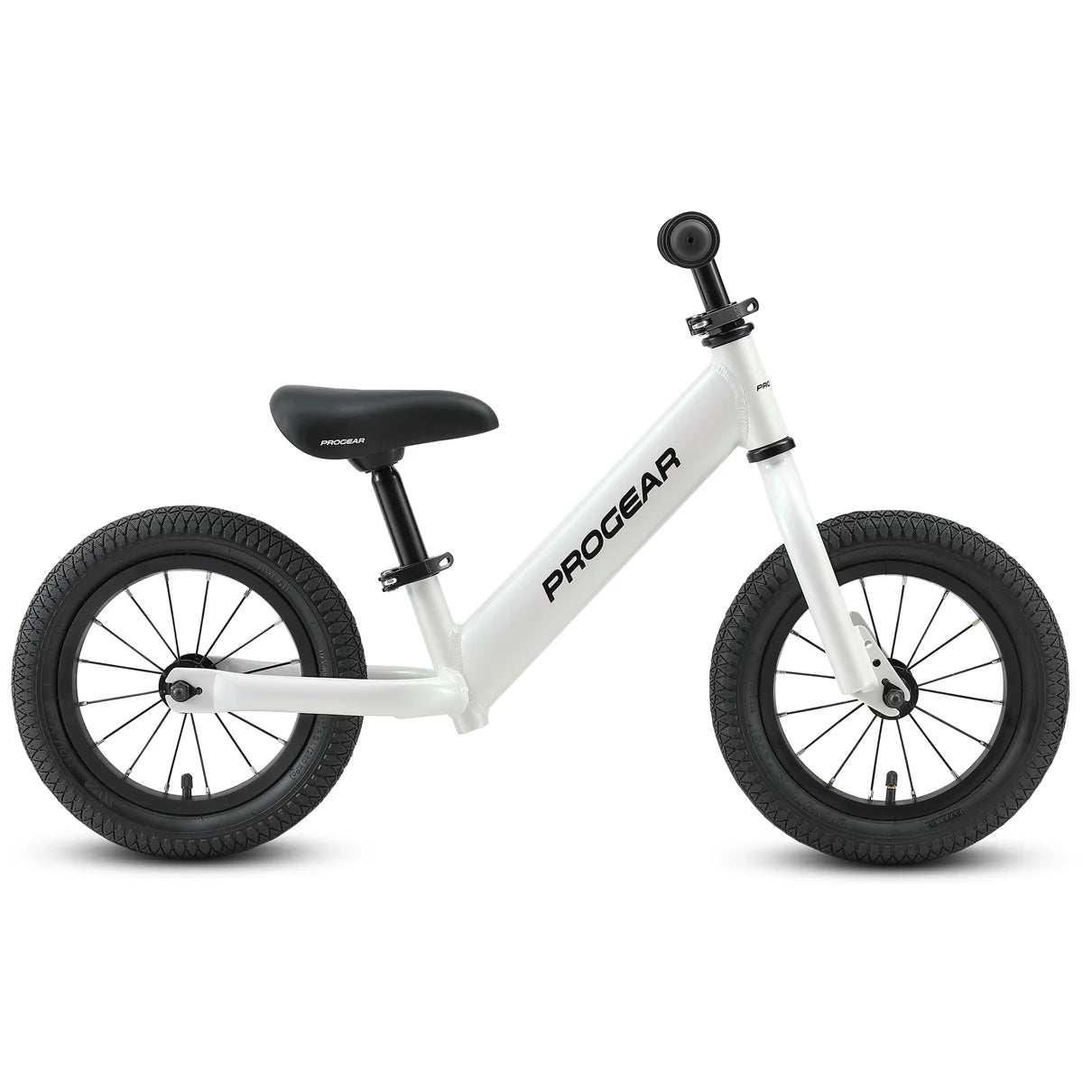 Progear DuraLite Kids Balance Bike 12 - Pearl White