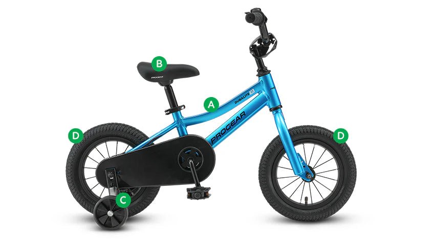 Progear DuraLite Kids Bike 12 - Electric Blue