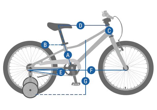 Progear DuraLite Kids Bike 16 - Azure Blue