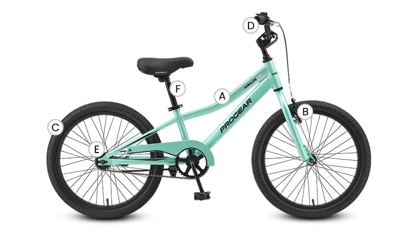 Progear DuraLite Kids Bike 20 - Mint