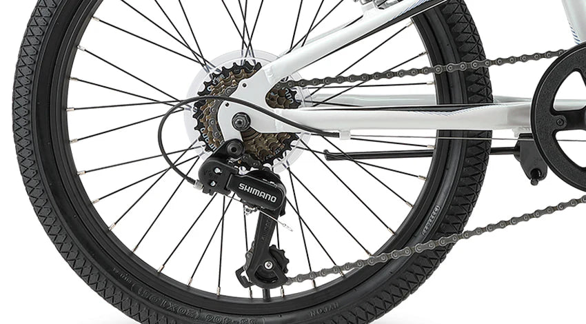 Progear DuraLite 7 Speed Kids Bike 20 - Pearl White