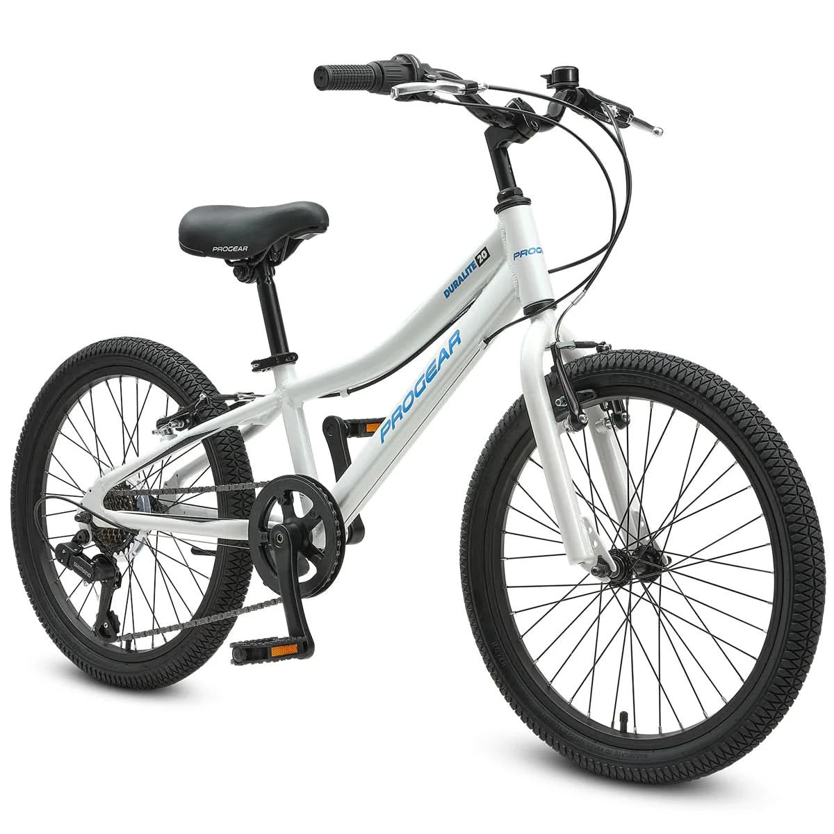 Progear DuraLite 7 Speed Kids Bike 20 - Pearl White