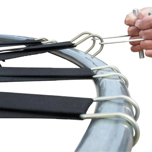 Kids metal swing and slide set