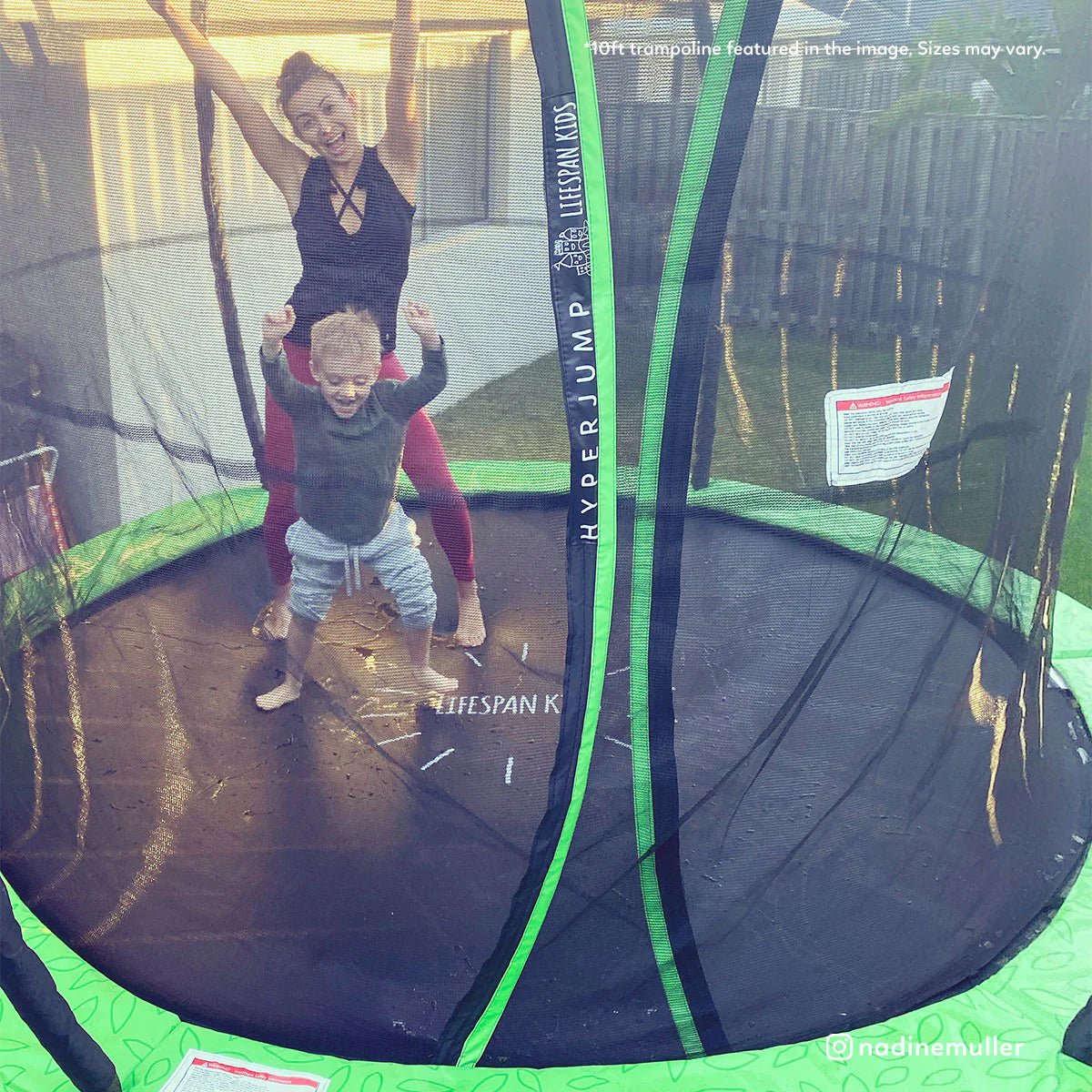 Lifespan Kids HyperJump3 Springless Trampoline