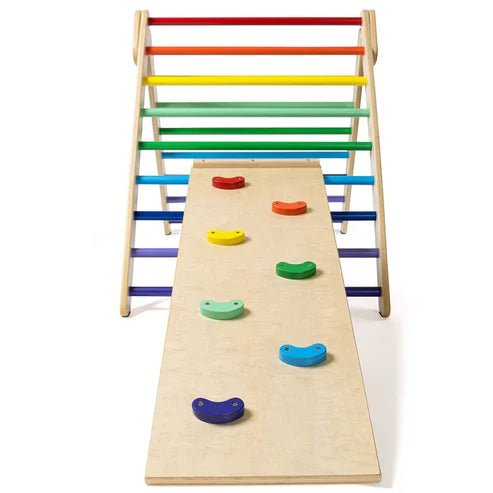 Tinnitots Wooden 2 in 1 Climber Slider W2 Only