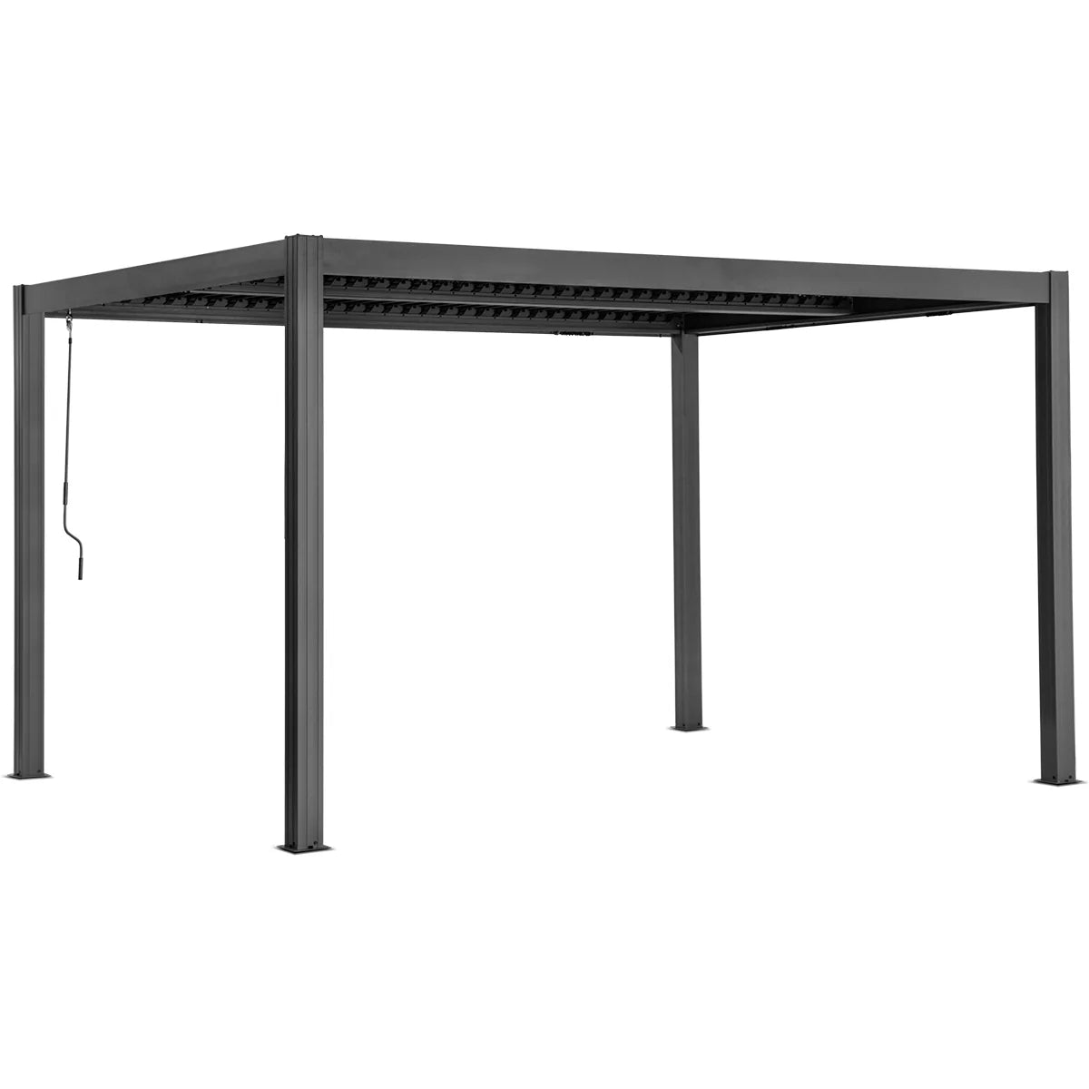 Yardtopia Elmont 3m x 3m Aluminium Adjustable Louvre Pergola