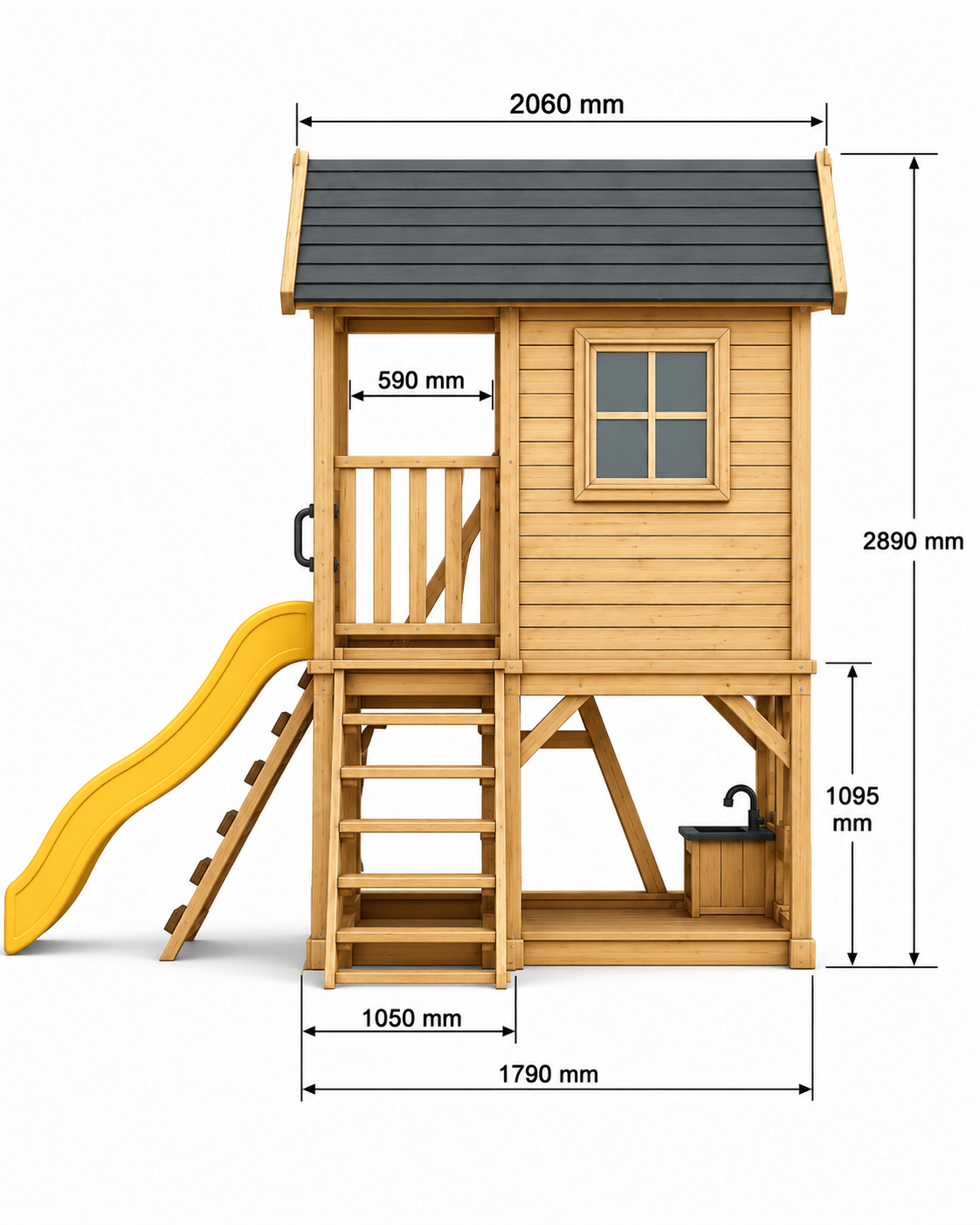 Caboodle Shack with Mud Kitchen