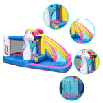 Unicorn Fun Inflatable with Slide and Pool Type2 (63109)