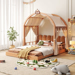 SLEEPY TIME KIDS Canopy Floor Bed with Tent Queen Size PREORDER