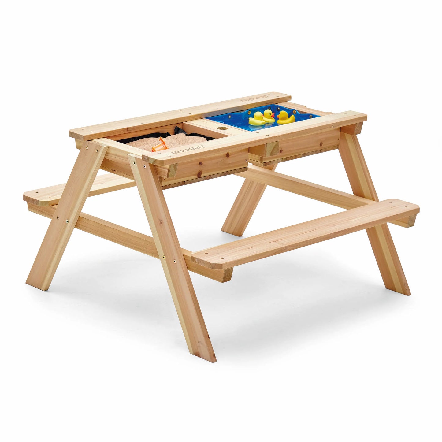 Plum® Surfside Wooden Sand & Water Picnic Table
