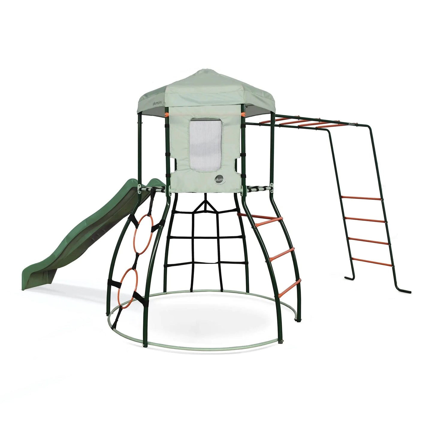 Plum Metal Climbing Dome with Slide – Outdoor Adventure Play (Ages 3+)