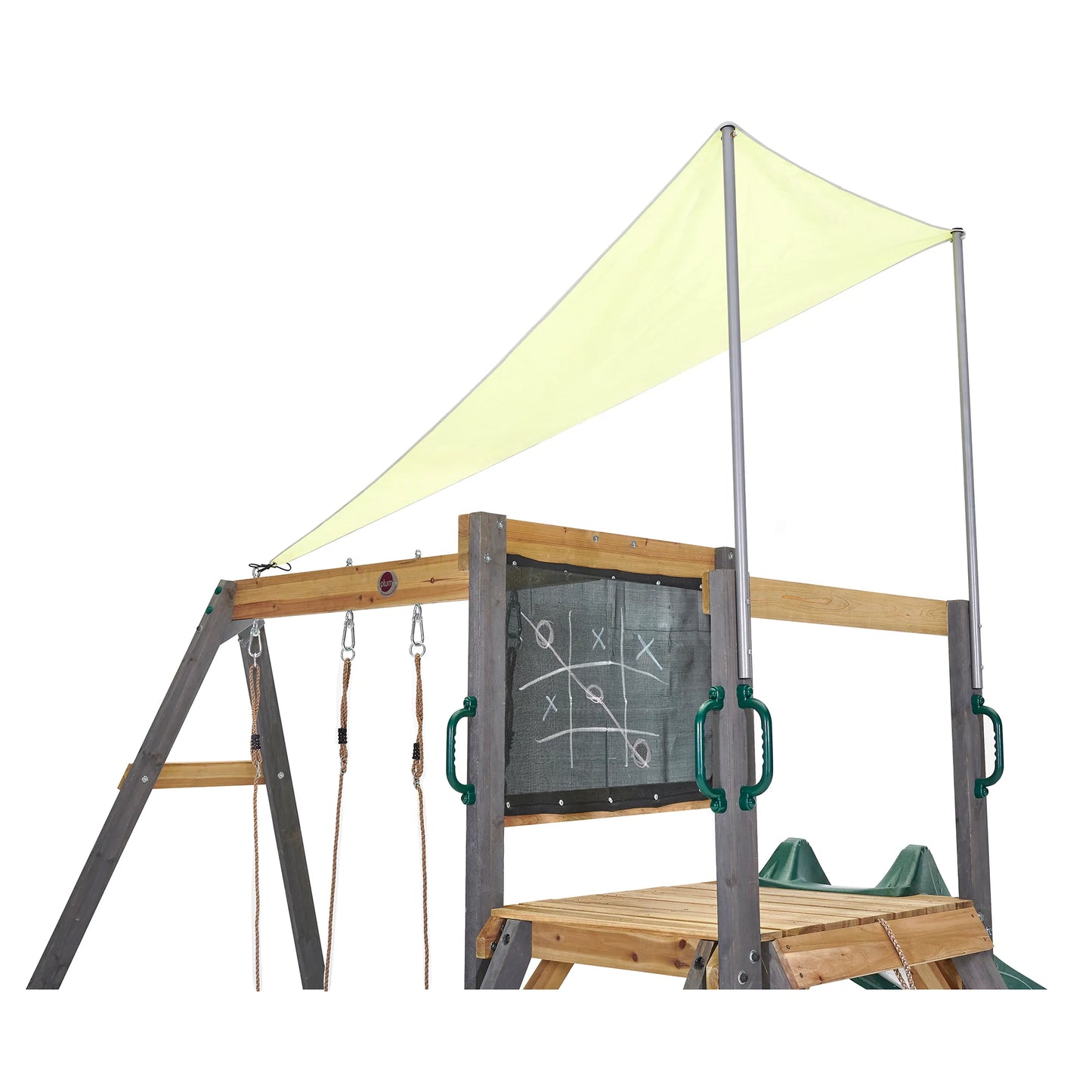 Plum® Siamang® Wooden Climbing Frame with carabiner  and adjustable  ropes