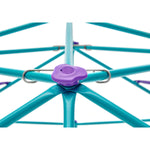 Plum® Phobos Metal Climbing Dome - Teal/Purple