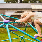 Plum® Phobos Metal Climbing Dome - Teal/Purple