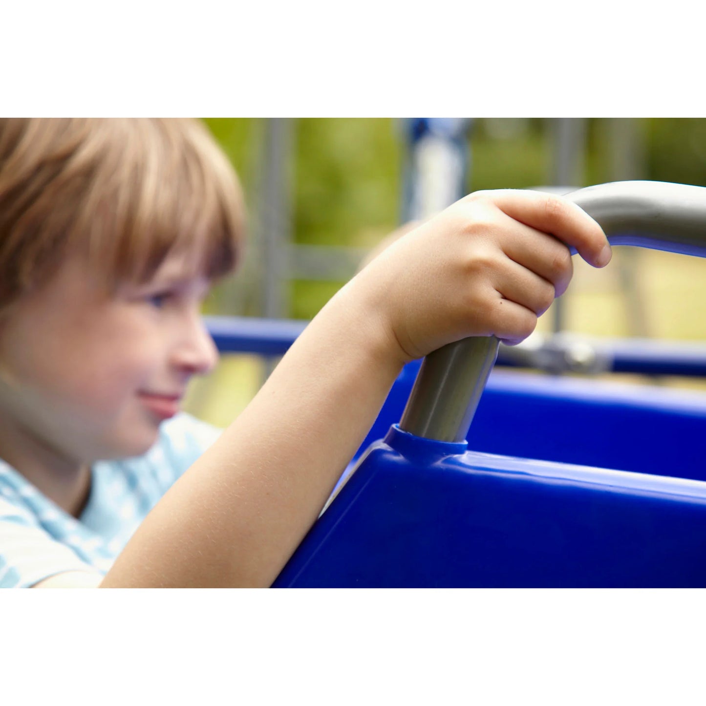 Plum Multiplay Metal Swing Set – Climb, Bounce & Slide (Ages 3+)