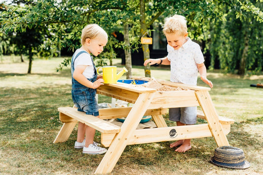 Plum® Surfside Wooden Sand & Water Picnic Table