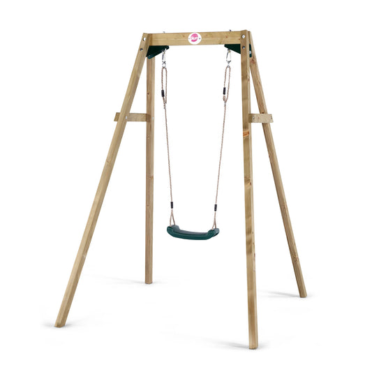 Plum® Wooden Single Swing Set