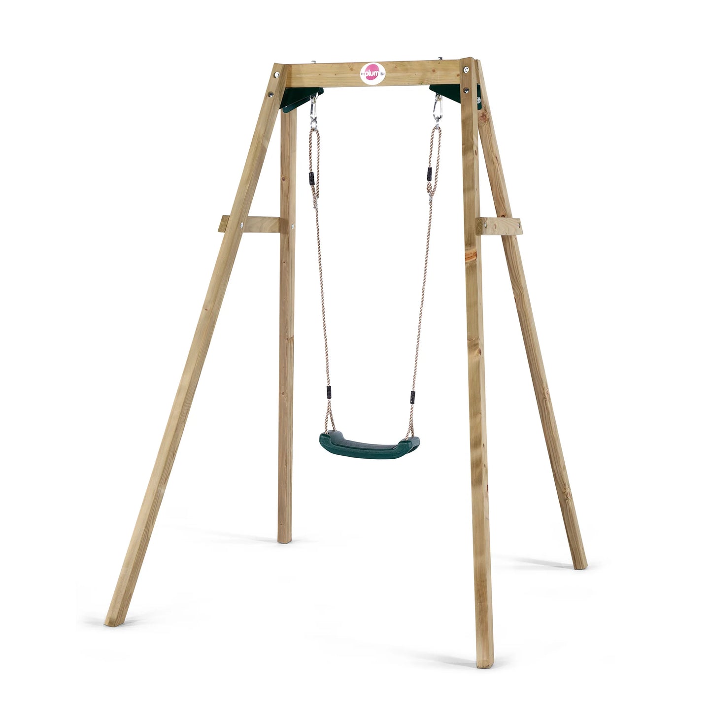 Plum® Wooden Single Swing Set