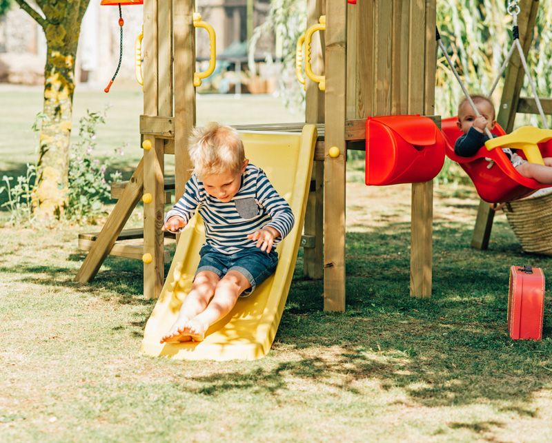 Plum® Toddler Tower Wooden Climbing Frame