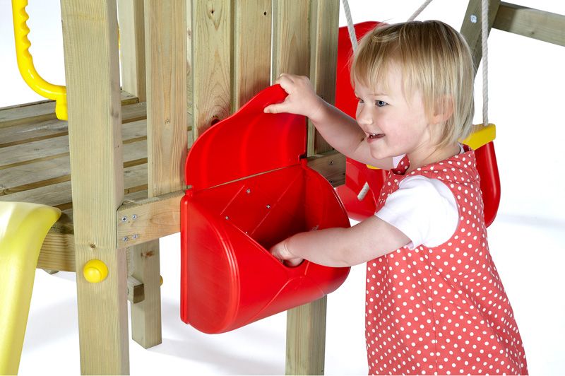 Plum® Toddler Tower Wooden Climbing Frame