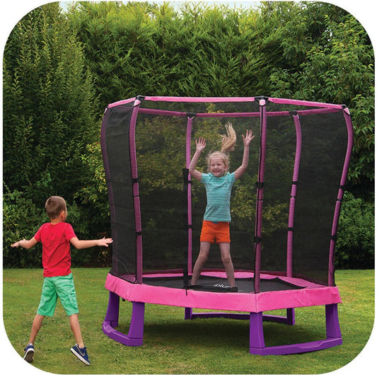 Plum® 7ft Junior Jumper Trampoline - Pink