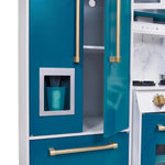 Bakehouse Traditional Wooden Kitchen with Fridge – Oxford Blue