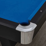 ActiveGo BreakShot 8ft High Speed Velvet Cloth Pool and Billiards Table with Ball Return, Solid Legs, 3-IN-1 Top for Table Tennis, full table Table Tennis and Pool  Pool Cues, Balls and Accessories Included