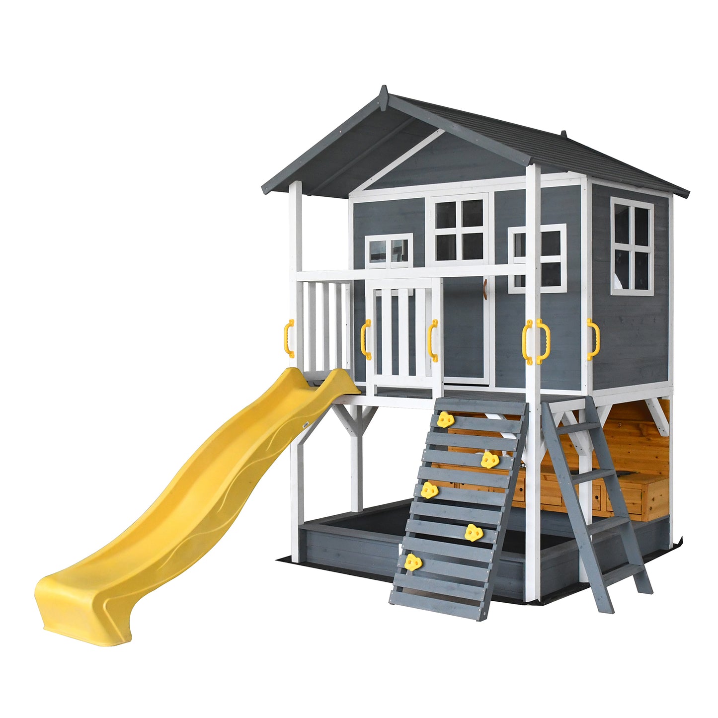 Caboodle Shack with Mud Kitchen & Swing Set