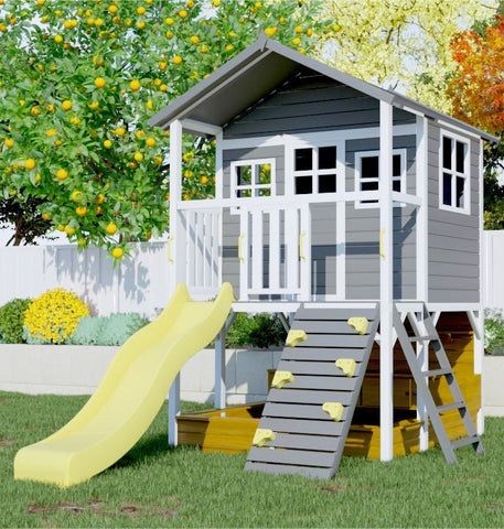 Caboodle Shack with Mud Kitchen & Slide - PREORDER
