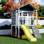 Caboodle Shack with Mud Kitchen, Slide AND Swing Set PREORDER