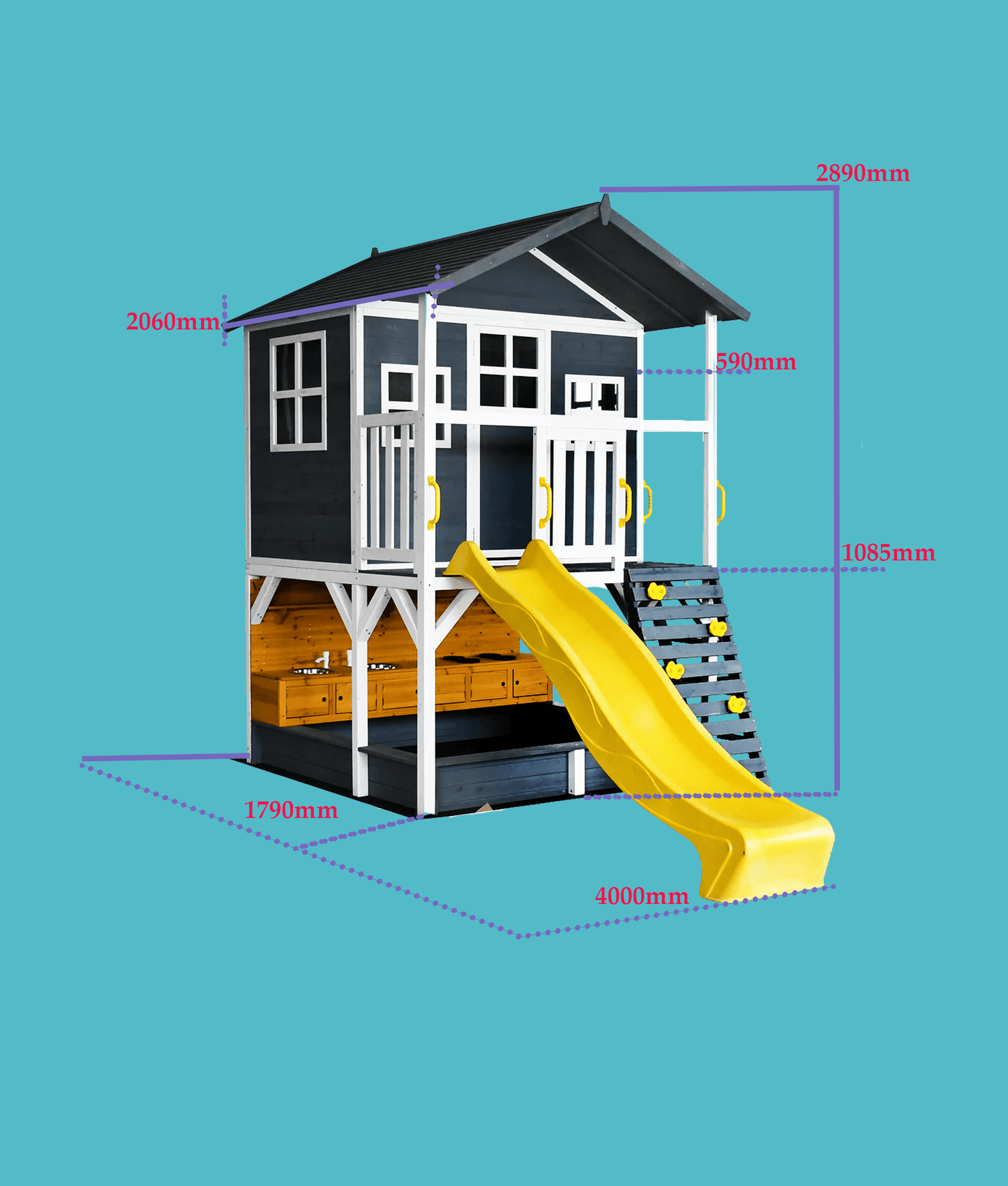 Caboodle Shack with Mud Kitchen