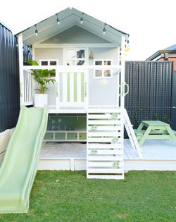 Caboodle Shack with Mud Kitchen & Monkey Bars