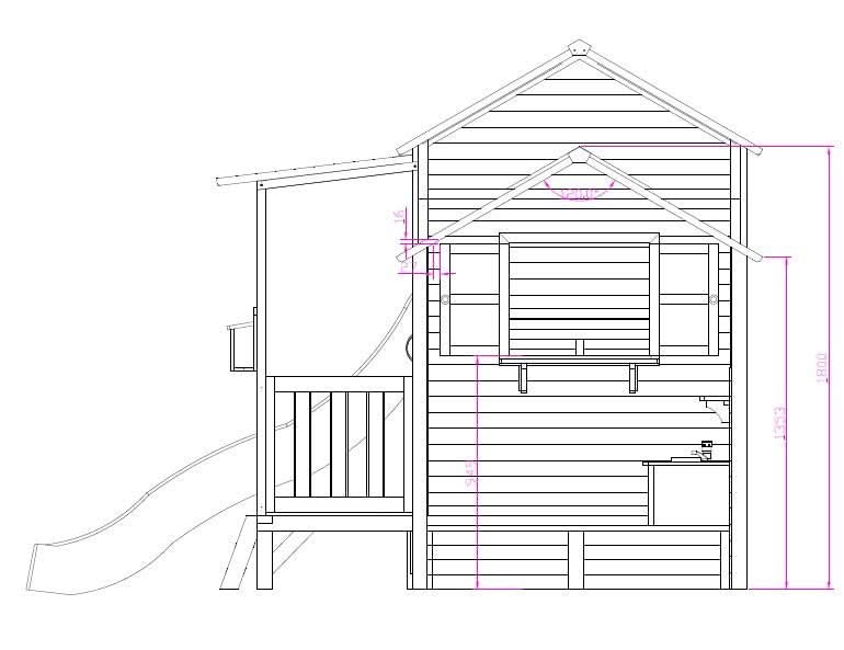 Delightful Shack with Mud Kitchen