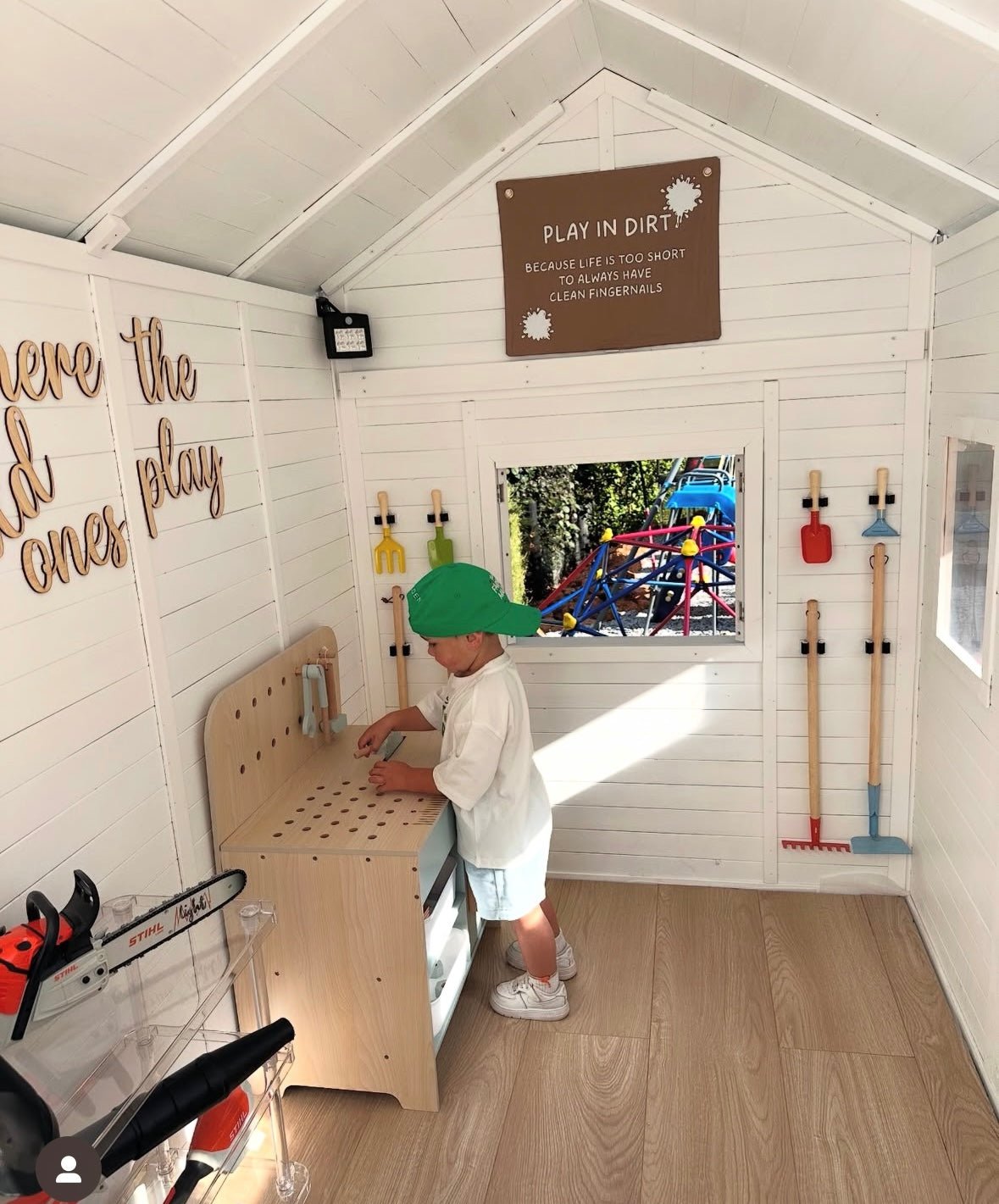 Delightful Shack with Mud Kitchen