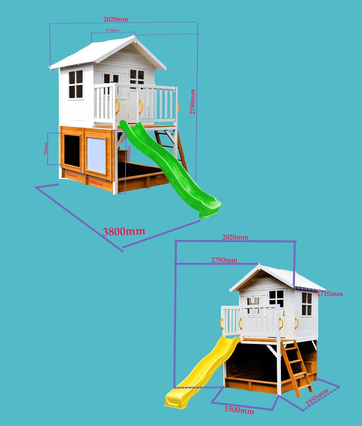 Inspiration Shack with Mud Kitchen & Activity Zone