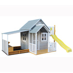 Jolly Shack Cubby House with Slide & Mud Kitchen- PREORDER