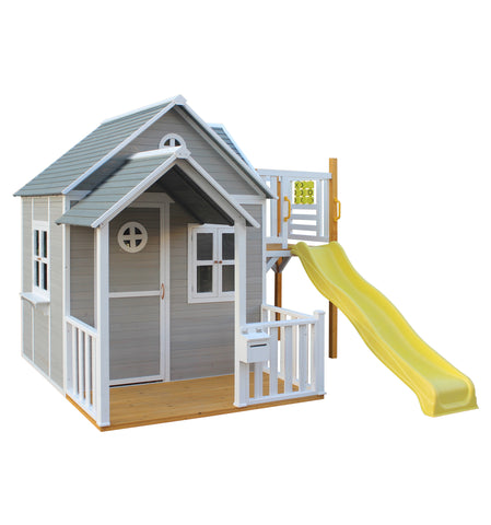 Jolly Shack Cubby House with Swing Set - PREORDER