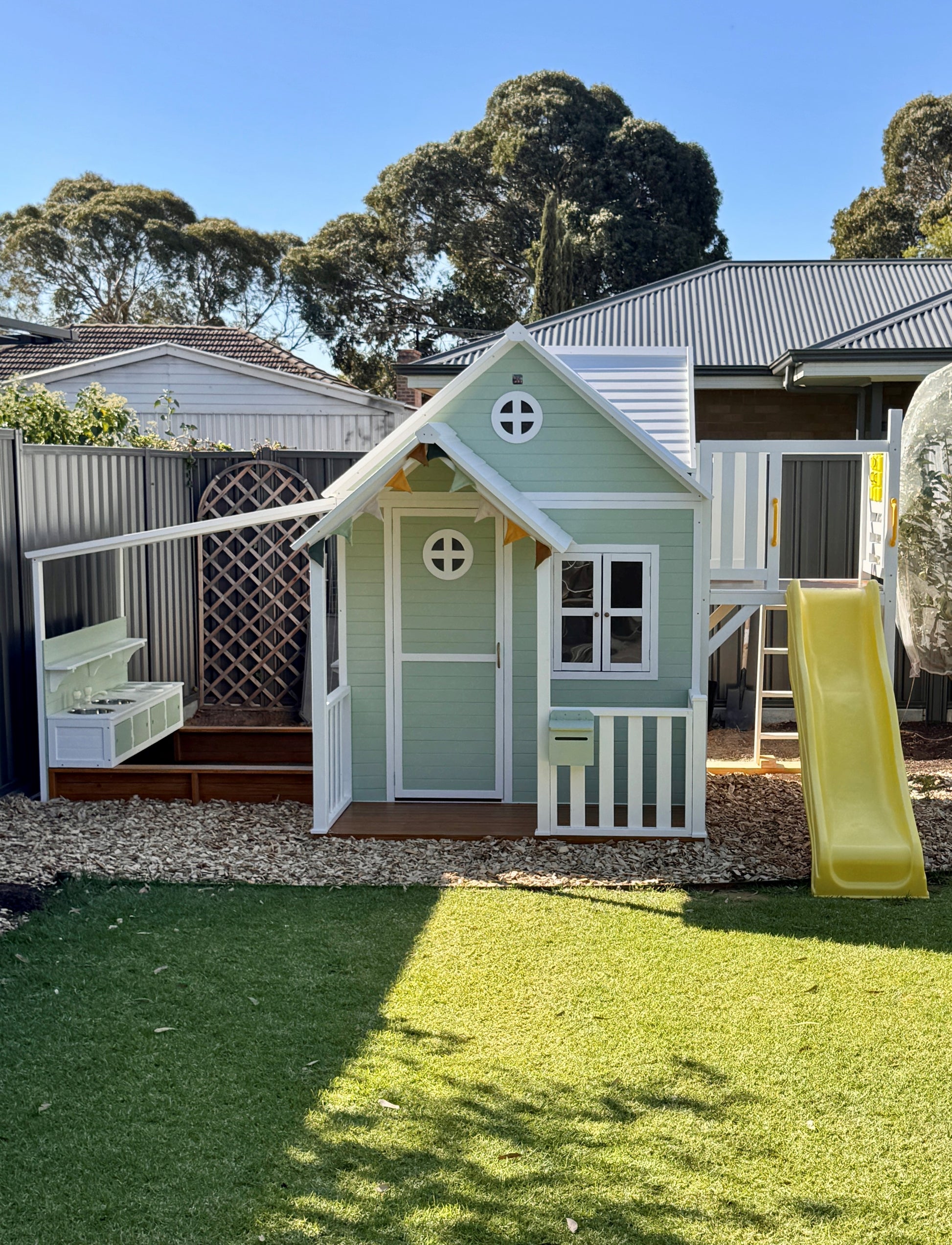 Shop Jolly Shack with Mud Kitchen Slide Kidzshack – Kidzshack