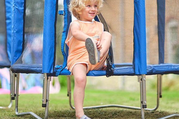 Plum 4ft Junior Springsafe Trampoline - Blue